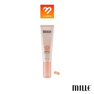 (หลอด 15g.) Mille Snail Bright Primer มิลเล่ สเนล ไบร์ท ไพรเมอร์ เนื้อบางเบา ช่วยให้เครื่องสำอางติดทนนานตลอดวัน