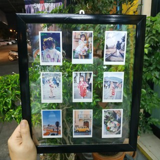 [กรอกโค้ดV330Yลด 40] กรอบโพลารอยด์ใส พร้อมรูป ขนาด 10 x 12 นิ้ว