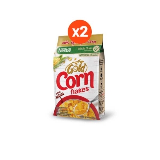 NESTLE GOLD CORNFLAKES เนสท์เล่ โกลด์ คอร์นเฟลกส์ ซีเรียล 1.5 กิโลกรัม x2