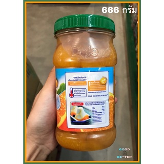 ส้มแมนดารินในน้ำเชื่อม หวานน้อย 666กรัม ตรา Dole