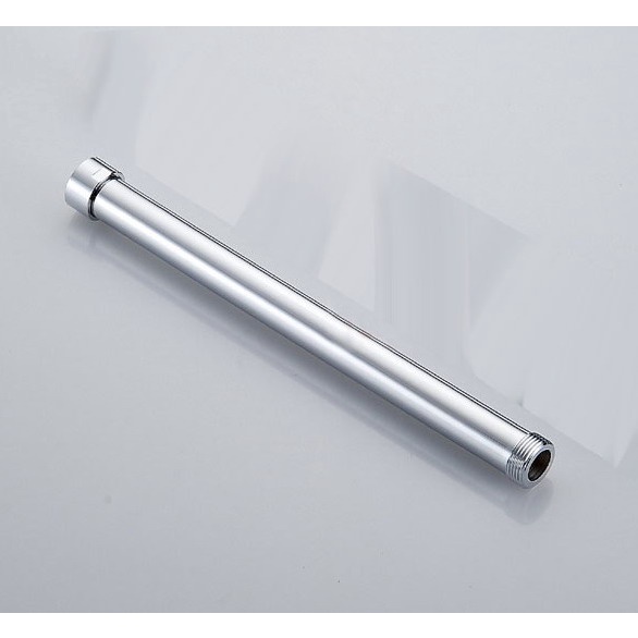 G3/4 "Chrome Finish ทองเหลืองขยายหลอดท่อ Rod สําหรับก๊อกน้ําฝักบัวสายฝนเปลี่ยนอุปกรณ์เสริม zba705