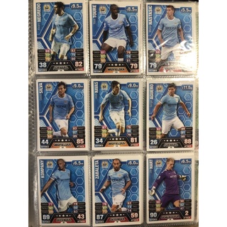 Premier League 2013/14 Topps Match Attax - Manchester City