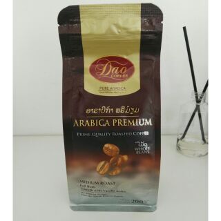 เมล็ดกาแฟคั่ว Dao Coffee Premium 200 กรัม