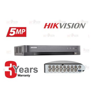 HIKVISION DVR รุ่น DS-7216HUHI-K2 เครื่องบันทึก 16ช่อง รองรับกล้อง 5ล้าน บันทึกH.265+