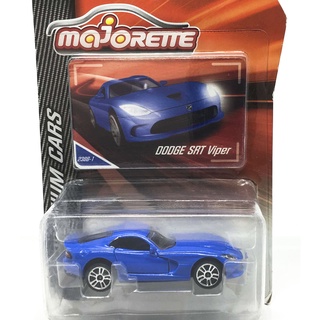 Majorette Dodge SRT Viper - Blue Color /Wheels D5S /scale 1/60 (3 inches) Package with Card