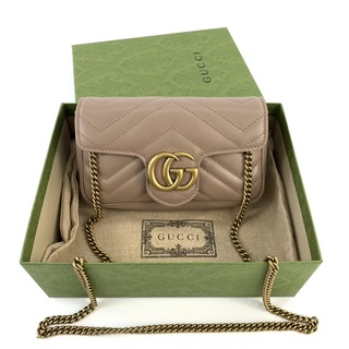 ถูกที่สุด ของแท้ 100% Gucci marmont supermini 16.5 cm