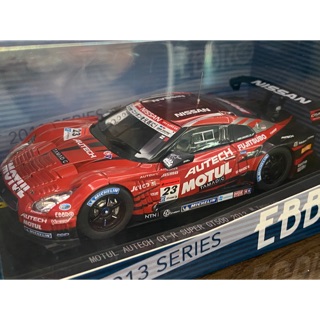 โมเดลรถแข่ง EBBRO แท้ MOTUL AUTECH GT-R SUPER GT500 2013 No.23