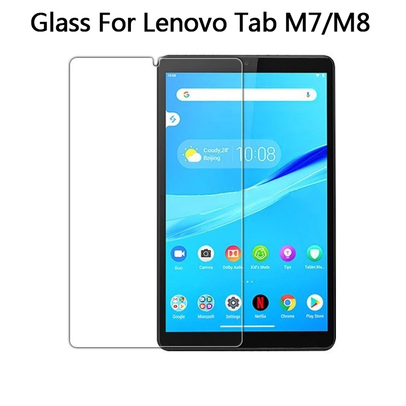 กระจกนิรภัยป้องกันหน้าจอสําหรับ Lenovo tab M7 TB-7305 M8 HD FHD TB-8505 TB-8705 7 8 10.1 แท็บเล็ตป้องกันฟิล์ม