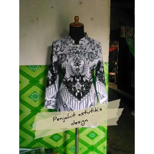 INSTANT PATTERN FOR OFFICE TOP / เสื้อผ้าผู้หญิง PATTERN / SHANGHAI COLLAR UNIFORM PATTERN