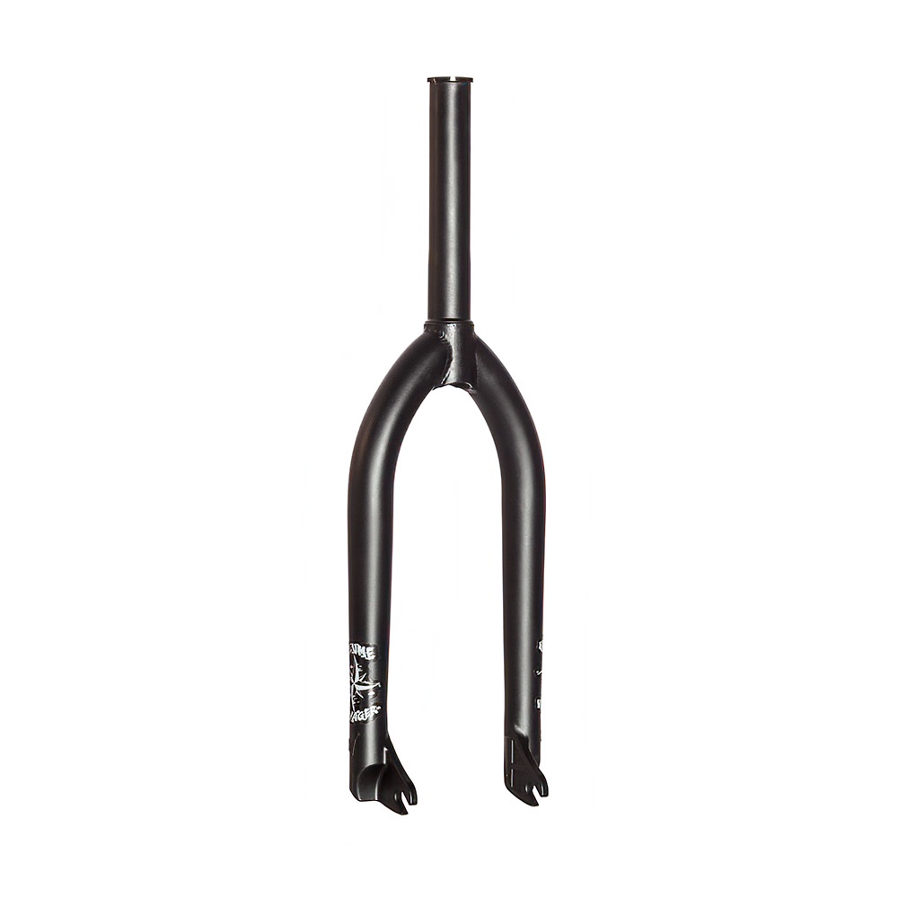 ตะเกียบจักรยาน BMX Street รุ่น Volume Voyager BMX Fork Black 28mm Offset