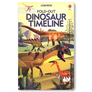 DKTODAY หนังสือ USBORNE FOLD-OUT DINOSAUR TIMELINE