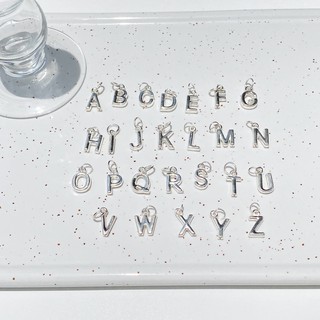 playstuff - S925 Bold alphabet pendants (A-Z)