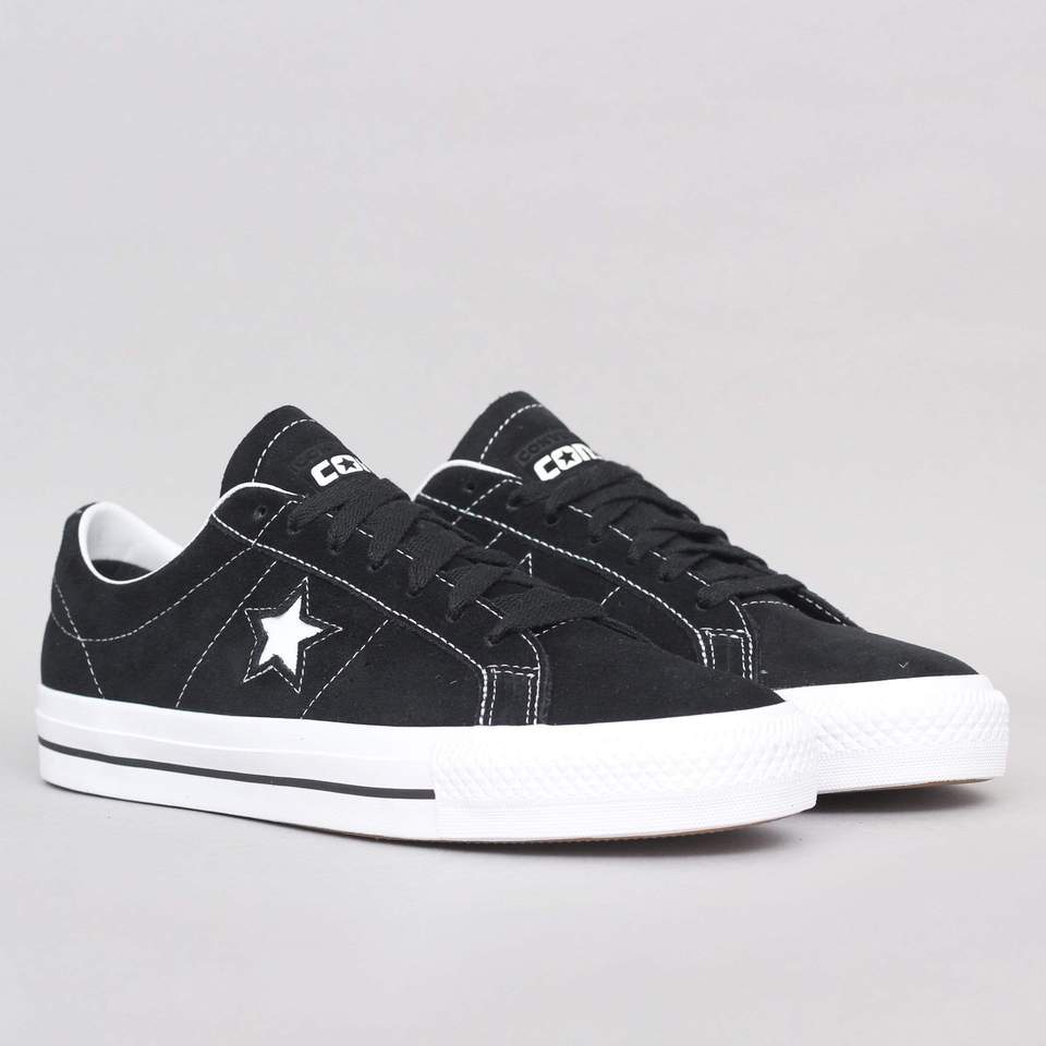Converse One Star Pro Suede Ox Black