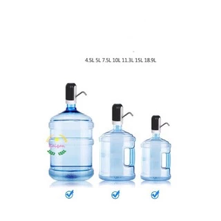 kingshoppingเครื่องกดน้ำอัตโนมัติที่ชาร์จแบตได้ เครื่องปั้มน้ำขึ้นมาจากถังดูดน้ำเครื่องกดน้ำดื่มที่กดน้ำดื่ม A10-#-2