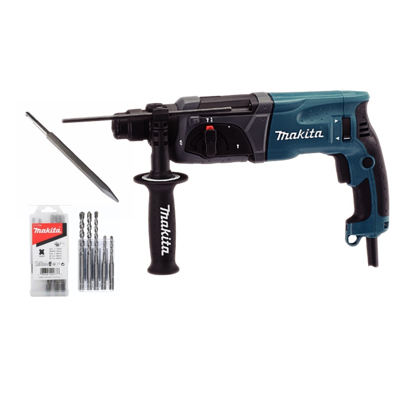 MAKITA HR2470FX5 : สว่านโรตารี่ไฟฟ้า 24 มม. 870 วัตต์