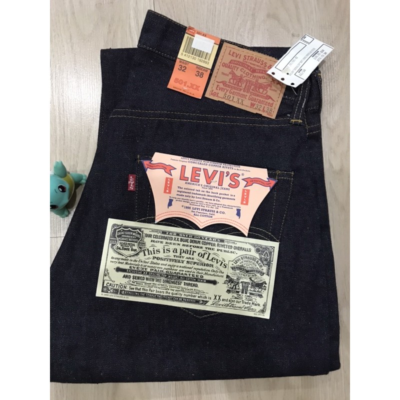 LVC 1955 W32 L38 กระดุม 555