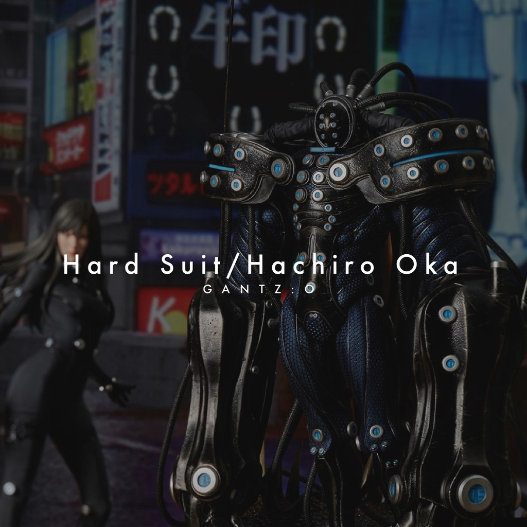 ฟิกเกอร์ โมเดล GANTZ:O, Hard Suit/Hachiro Oka 1/6 Scale Statue (Gecco)