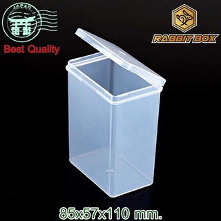 กล่องพลาสติก กล่องอเนกประสงค์ขนาด 85x57x110mm.  จำนวน 100 ชิ้น
