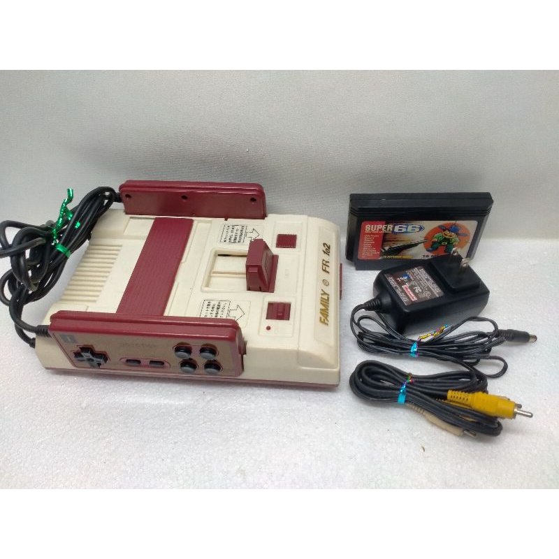 FR102 แท้งานไทย จาก Family computer ประเทศไทย ยุค90 ชุดไฟไทยพร้อมเล่น 66 เกมรวม ไม่ซ้ำ ยุค90 จอย โทโ