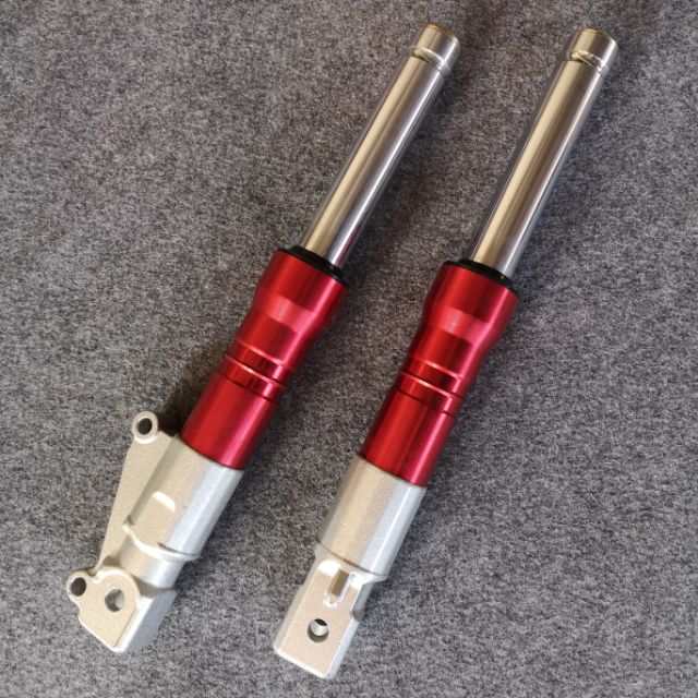 โช๊คกระบอกสั้น​ สีทแดง หัวทรงbgm ของใหม่