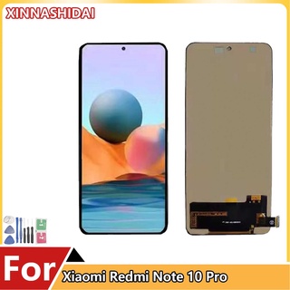 6.67&amp;#39;&amp;#39; AA Display for Xiaomi Redmi Note 10 Pro 4G LCD Touch Screen Digitizer Assembly Parts for Redmi note10pro