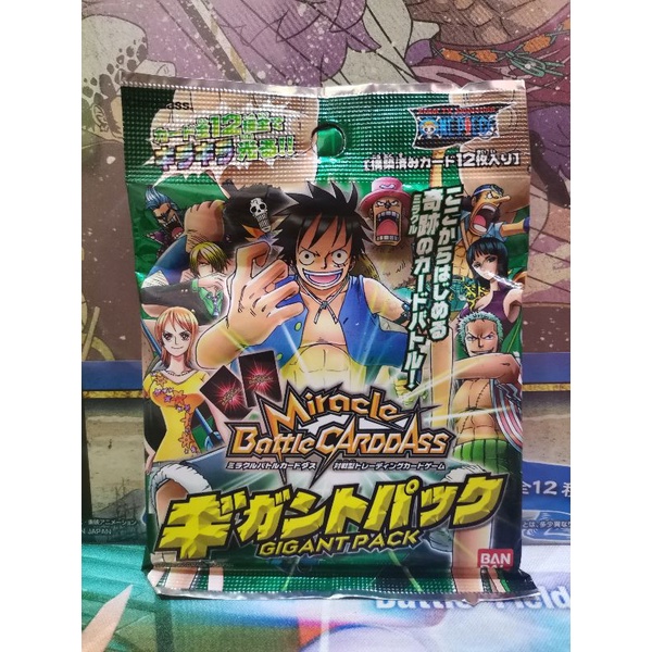 Miracle Battle Carddass One Piece Gigant Pack OPC01 (1 ซอง)