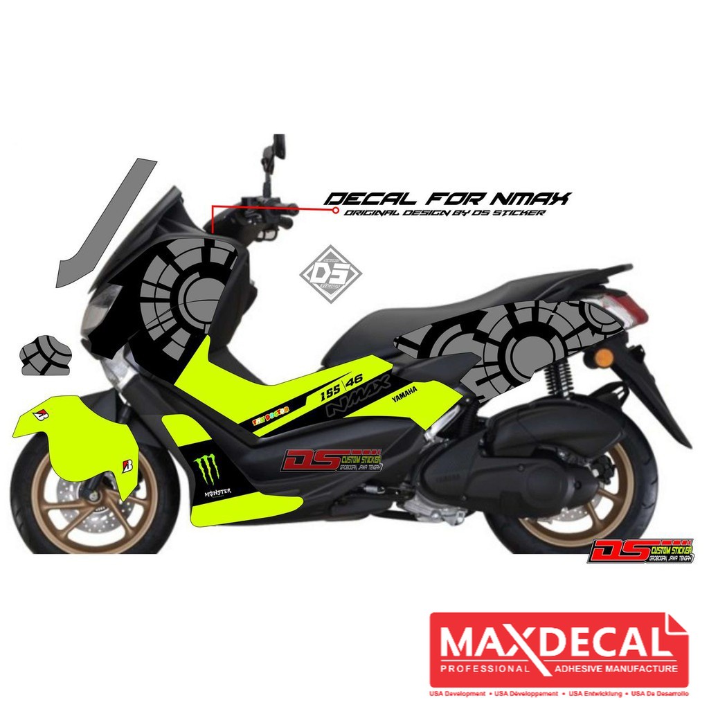 สติ๊กเกอร์รูปลอก NMAX VR 46