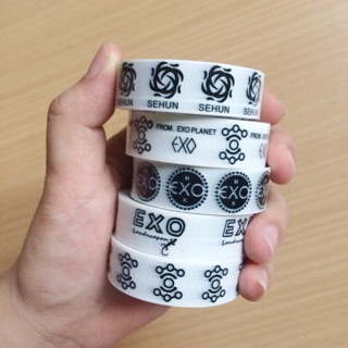 (ส่งฟรี)Masking tape ลาย EXO