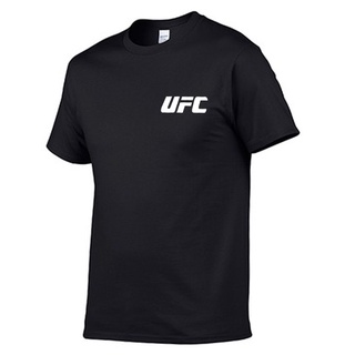 ใหม่ เสื้อยืดแขนสั้น พิมพ์ลาย Ufc fighting championship สีดํา สําหรับผู้ชาย และผู้หญิงสามารถปรับแต่งได้