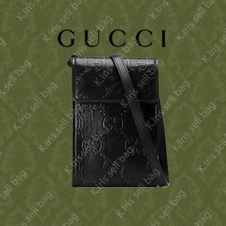 Gucci/ GG/ GG กระเป๋ามินิพิมพ์ลายนูน