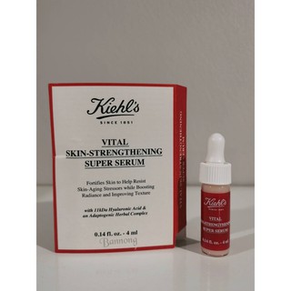 💗แท้ป้ายไทย💗Kiehls Vital Skin-Strengthening Super Serum 4mL.