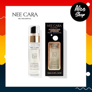 NEE CARA HYDRATING FACE PRIMER GOLDE 24K นีคาร่า ไพรเมอร์ทองคำ 24k เนื้อเจล ไพรเมอร์นีคาร่า #N794 #aliceshopbeauty