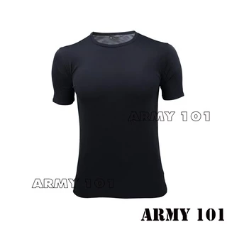 เสื้อยืด เสื้อซับใน ผ้านาโน Nano B0 คอกลม ข้าราชการ ทหารบก ทหารเรือ ทหารอากาศ ตำรวจ ลายพราง ดำ ขาว