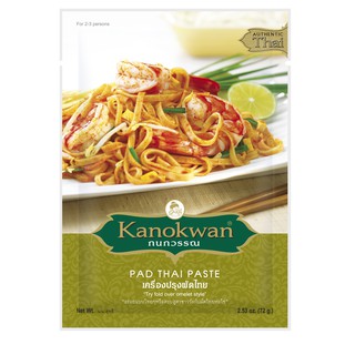 เครื่องปรุงผัดไทย กนกวรรณ 72 กรัม Pad thai paste 72 g (Kanokwan)