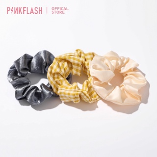 Pinkflash ยางรัดผมเชือกรัดผมแบบเรียบง่าย