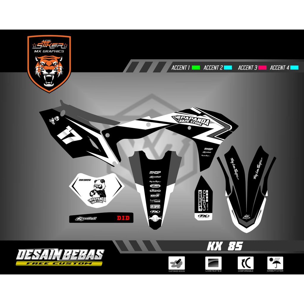 DECAL KXF 450*******