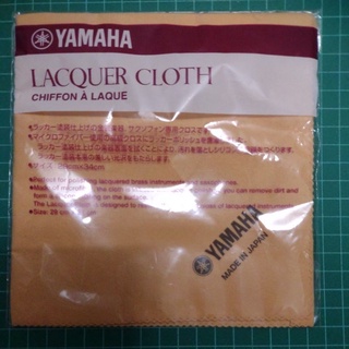 Lacquer Cloth  Yamaha ผ้าไมโครไฟเบอร์สำหรับเครื่องดนตรีเคลือบแลคเกอร์