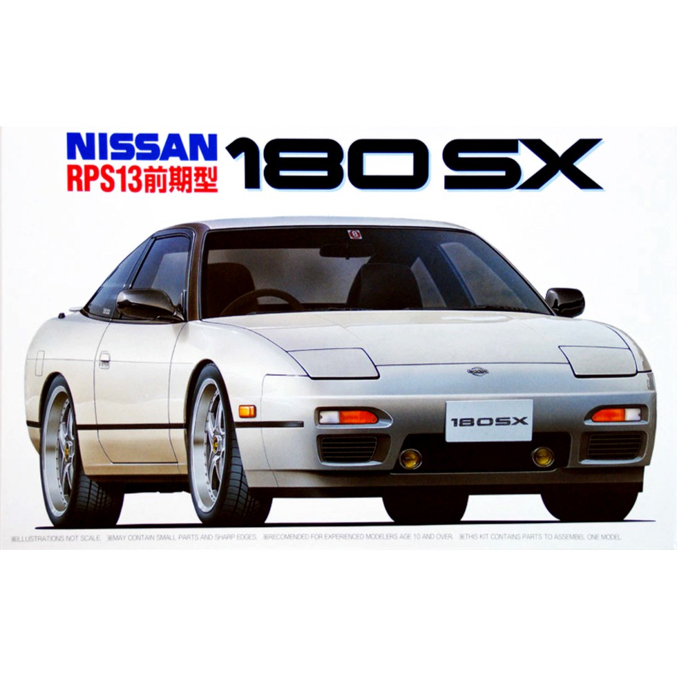 โมเดลรถยนต์ FUJIMI NISSAN RPS13 180SX pre-type '96 1/24