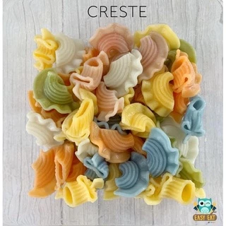 พาสต้ารูปผีเสื้อ (Creste) ผสมผักธรรมชาติ 100% (มีแป้งสาลี) นุ่มอร่อย ทานง่าย วิตามินสูง ไม่มีสารเคมี (8 เดือน) 200g