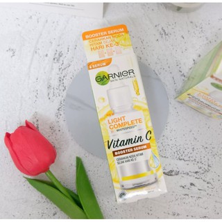 เซรั่มการ์นิเย่ ไลท์ คอมพลีท สปีด วิตามินซี บูสเต เซรั่ม 30มล GARNIER LIGHT COMPLETE BOOSTER SERUM 30ml