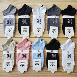 ถูกที่สุด!! รับประกันของแท้ ถุงเท้า Adidas 1คู่ กีฬาแฟชั่น Unisex Sports Comfortable Socks