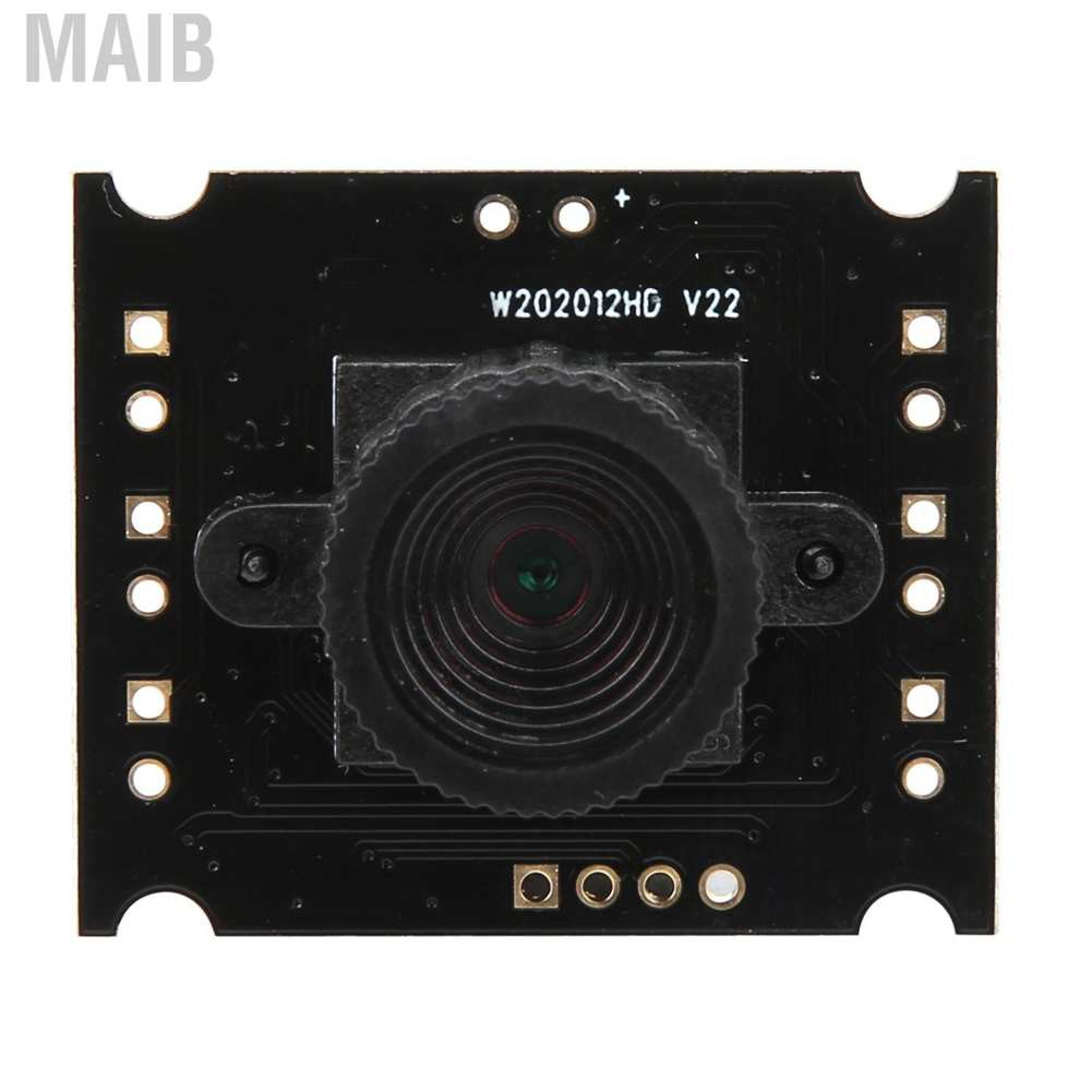MaiB Walfront โมดูลกล้อง HBV‐W202012เลนส์มุมกว้าง HD USB สําหรับ WinXP/Win7/Win8/Win10/OS X/Linux/An