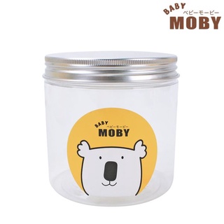 Baby Moby กระปุกพลาสติกใส่สำลี