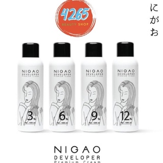 Nigao developer พรีเมี่ยม ครีม(ไฮโดรเจนสำหรับผสมสีทำผม)