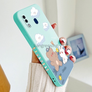 เคส samsung a20 a30 เคสโทรศัพท์ ซิลิโคนเหลว นิ่ม ป้องกัน เรียบ กันชน เคส