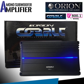 พาวเวอร์แอมป์รถยนต์ Orion รุ่น Cobalt CO800.1 แอมป์โมโนClass A/Bขับซับตู้กำลังขับสูงสุด 800วัตต์ พร้อมรีโมทปรับระดับเสีย