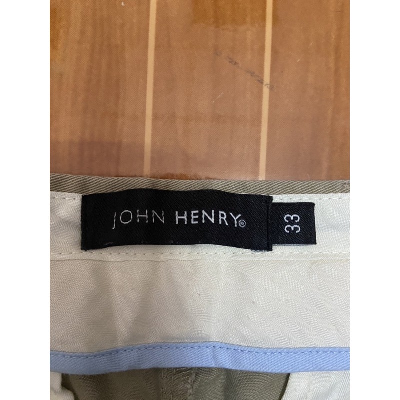 กางเกงสแล็ค john henry สภาพมือสอง ซื้อ2ตัวส่งฟรี