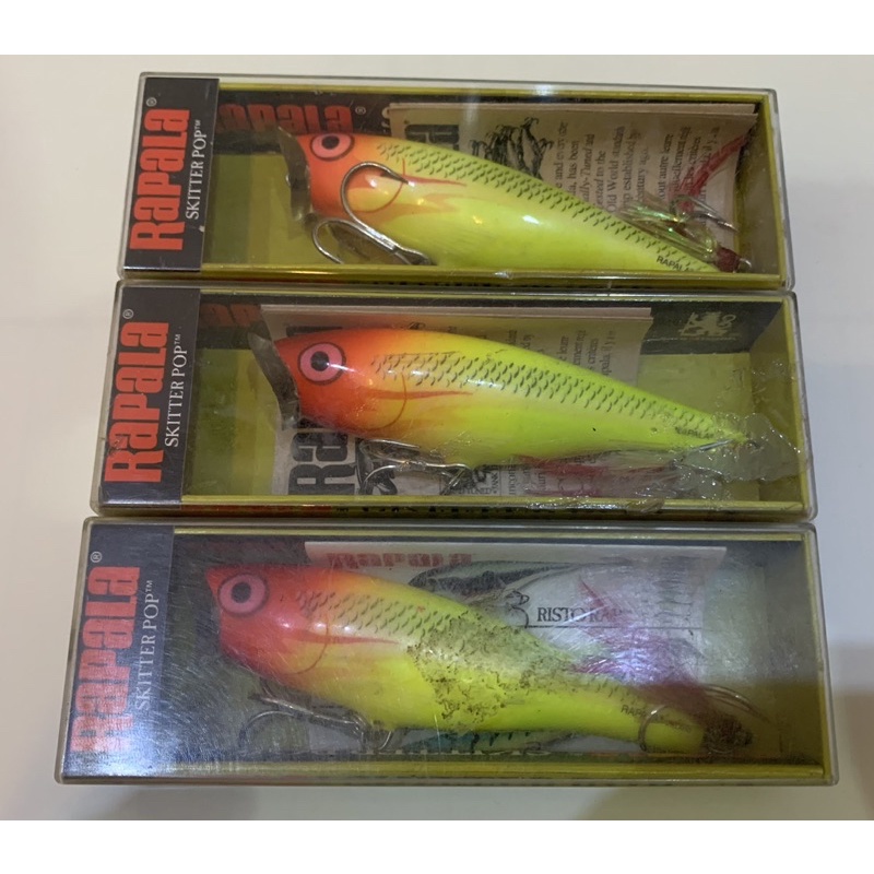 เหยื่อปลอม RAPALA Skitter pop 9 cm