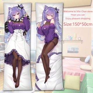 พร้อมส่ง ปลอกหมอนอิงสองด้าน พิมพ์ลายอนิเมะ Genshin Impact Keqing Dakimakura Kawaii 150x50 ซม.