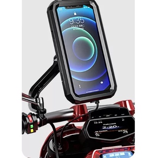 กันน้ำ ที่ยึดโทรศัพท์มอเตอร์ไซค์ จักรยาน Motorcycle Phone Holder ที่วางโทรศัพท์มือถือ ที่จับโทรศัพท์มอเตอร์ไซค์ จักรยาน